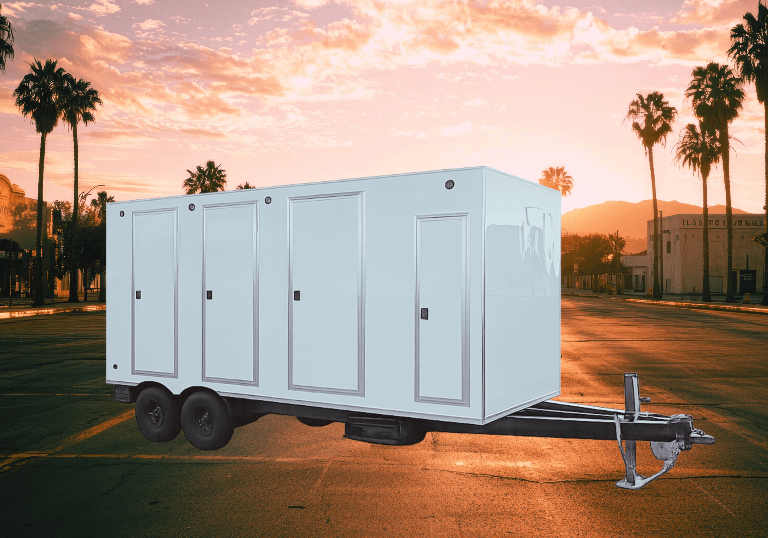 Wellness Trailer 3 room